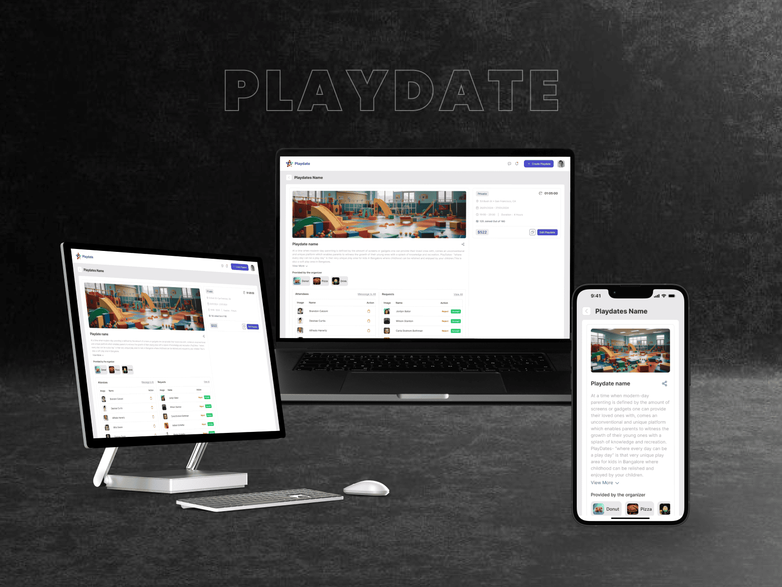 Playdate social app